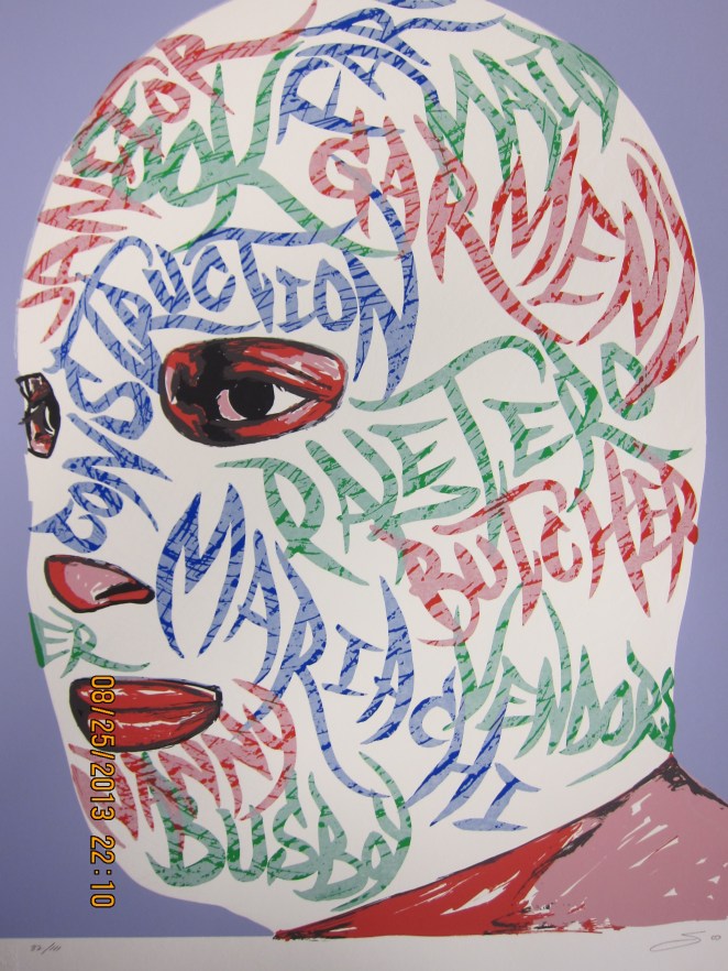 Salomon Huerta, Silkscreen Print